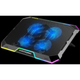 Подставка для ноутбука с охлаждением VHG K11 Laptop Cooling Pad, RGB, Black - изображение 5