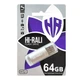 Флеш память (флешка) Hi-Rali Rocket 64gb Стальной - изображение 2
