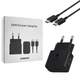 Сетевое зарядное устройство Samsung GaN 25W Type-C быстрая зарядка Super Fast Charge + кабель Type-C Black - изображение 1