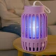 Антимоскитная лампа от комаров с аккумулятором, 1,3W, от USB, Розовый (Электрическая ловушка для комаров) - изображение 2