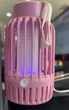 Антимоскитная лампа от комаров с аккумулятором, 1,3W, от USB, Розовый (Электрическая ловушка для комаров) - изображение 5