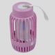 Антимоскитная лампа от комаров с аккумулятором, 1,3W, от USB, Розовый (Электрическая ловушка для комаров) - изображение 10