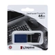 USB флеш-накопичувач 3.2 Kingston DataTraveler Exodia M 64GB Колір Чорний/Синій - зображення 1