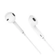 Наушники проводные Hoco M101 с микрофоном White - изображение 2