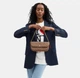 Жіноча сумка Coach Brook Flap Chain Bag CAN91 коричнева - зображення 6