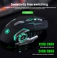 Бездротова ігрова миша T2 RGB Bluetooth 5.2 + 2.4Ghz безшумна, акумулятор, Type-C - зображення 3
