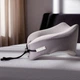 Подушка для подорожей TRAVEL IDEIA Memory Foam 27×26×17 см, охолоджуючий ефект, підтримка шиї (8-35859) - зображення 2