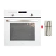 Духовой шкаф электрический Luxor HB 9F 960 UNIQUE White Glass + металл прихватка для протвеней в подарок белый - изображение 1