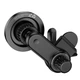 Тримач для телефону на монітор автомобіля HOCO Show ring magnetic Car holder (4.5" - 7"). Black - зображення 7