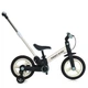 Детский велосипед велобег PROFI KIDS 12 д. MB 1021-2, 4 в 1 с родительской ручкой бело-черный - изображение 2