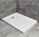 Піддон для душової кабіни RADAWAY Doros 140x80x5.5см прямокутний акрил без сифону білий SDRF1480-01 - зображення 2