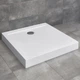 Піддон для душової кабіни RADAWAY DorosCompact 90x90x11.5см квадратний акрил без сифону білий SDRC9090-05 - зображення 2