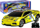Auto zdalnie sterowane Lean Toys Sportowe z pilotem 1:14 Żółte (3435) (5905323218895) - obraz 7