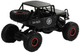 Auto zdalnie sterowane Lean Toys Jeep 1:18 Czarne (4395) (5907625582353) - obraz 3