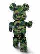 Статуетка Bearbrick x Bape x ABC Camo Green 400% 28 см Medicom Toy Камуфляжний - зображення 11