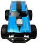 Auto zdalnie sterowane Lean Toys z wysokimi kołami 6.5 km/h Błękitne 23.5x14x12 cm (6652) (5904665996607) - obraz 6