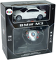 Машинка на радіокеруванні Lean Toys BMW M3 зі світлом та звуком 1:18 біла (9723) (5904204756594) - зображення 1