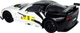 Auto zdalnie sterowane Lean Toys Corvette C6.R ze światłami 2.4 G 1:18 Białe (9726) (5904204756624) - obraz 5