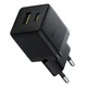 Мережевий зарядний пристрій 30W з кабелем Type-C-Type-C Baseus Palm USB/Type-C чорний P1011160A113-01 - зображення 3
