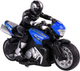 Motocykl zdalnie sterowany Lean Toys Sportowy 2.4G 1:10 czarno-niebieski (10232) (5904665991046) - obraz 6