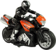 Motocykl zdalnie sterowany Lean Toys Sportowy 2.4G 1:10 Pomarańczowy (10233) (5904665991053) - obraz 5