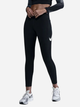 Спортивні легінси для бігу жіночі Nike W Nk Fast Df Mr 7/8 Tgt Sw HV8555-010 XS Чорні (197860491694) - зображення 1