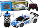 Auto-robot zdalnie sterowany Lean Toys 2w1 Biały (20255) (5905991025382) - obraz 2