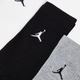 Набір чоловічих шкарпеток високих Nike U J Ed Cush Poly Crew 3Pr 144 DX9632-914 XL 3 пари Різнокольоровий (196969413149) - зображення 4