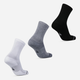 Zestaw skarpet męskich 3 pary Nike U J Ed Cush Poly Crew 3Pr 144 DX9632-914 L Wielokolorowy - obraz 3