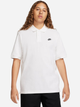 Поло довге чоловіче Nike M Nk Club Ss Polo Pique FN3894-100 S Біле (196974915539) - зображення 1