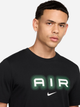 Koszulka męska bawełniana Nike M Nsw Sw Air Graphic Tee HM0185-011 M Czarna - obraz 4