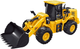 Buldożer zdalnie sterowany Lean Toys 2.4G 6CH Żółty (22700) (5905991050490) - obraz 3