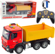 Wywrotka zdalnie sterowana Lean Toys ze dźwiękami 2.4G Żółto-czerwona (22705) (5905991050544) - obraz 2