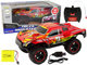 Auto zdalnie sterowane Lean Toys Truck Monster 1:12 Czerwone (15391) (5905515357685) - obraz 2