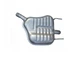 Глушник Opel Vectra C (Opel Vectra C) 1.9 CDTi 2.0 DTi 2.2 DTi 04/02 (17.616) Polmostrow алюмінієвий - зображення 2