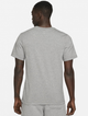Футболка бавовняна довга чоловіча Nike M J Jumpman Emb SS Crew DC7485-091 M Сіра (195238739256) - зображення 2