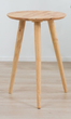 Stolik kawowy HOMLA TIOMA naturalny 40 x 40 x 56.5 cm (5904183871097) - obraz 3