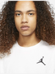 Футболка бавовняна довга чоловіча Nike M J Jumpman Emb SS Crew DC7485-100 M Біла (195238739324) - зображення 3