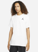 Футболка бавовняна довга чоловіча Nike M J Jumpman Emb SS Crew DC7485-100 XL Біла (195238739348) - зображення 1