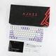 Клавіатура AJAZZ AK820 Purple 75% USB Sea Salt Switch Purple with white - зображення 8