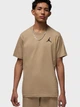 Футболка бавовняна довга чоловіча Nike M J Jumpman Emb SS Crew DC7485-257 M Бежева (197602817089) - зображення 1