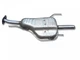 Глушник Opel Astra G (Opel Astra G) 1,7 / 2,0 TDi 98-04 (17.542) Polmostrow алюмінієвий - зображення 1