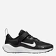 Buty sportowe chłopięce na rzepy Nike Revolution 7 (Psv) FB7690-003 25 Czarne - obraz 1