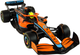 Auto zdalnie sterowane Rastar McLaren F1 1:12 Czarno-pomarańczowe (15291) (5905515356770) - obraz 8