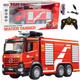Wóz strażacki zdalnie sterowany Lean Toys 2.4G Czerwony (22703) (5905991050520) - obraz 2
