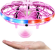 Dron zdalnie sterowany Lean Toys UFO LED Różowy (24720) (5905991057703) - obraz 4
