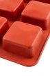 Форма силиконовая Профи Квадрат 65 мм 6 ячеек One Chef NK-904009 - изображение 2