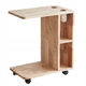 Stolik kawowy HOMLA MERLANG 50 x 30 x 59 cm naturalny (5904183871134) - obraz 1