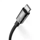 Кабель на 1м. USB to Type-C Superior Series 65W 6A Black, Baseus для зарядки та передачі даних (CAYS000901) - зображення 3