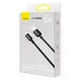 Кабель на 1м. USB to Type-C Superior Series 65W 6A Black, Baseus для зарядки та передачі даних (CAYS000901) - зображення 7